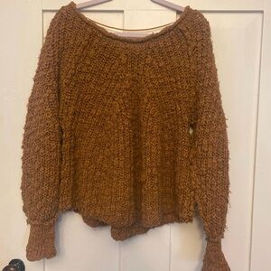 Free People in a swirl sweater NWT large